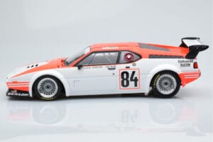 BMW M1 Equipe Dominique Lacaud #84 H. Stuck / Burger / D. Lacaud 24 Hours of Le Mans 1980 Minichamps 1:18 155802984 Druckguss — Bild 3 von 6