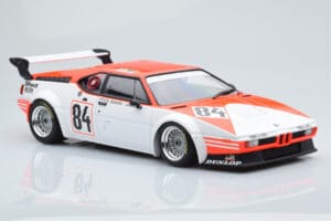 BMW M1 Equipe Dominique Lacaud #84 H. Stuck / Burger / D. Lacaud 24 Hours of Le Mans 1980 Minichamps 1:18 155802984 Druckguss — Bild 4 von 6