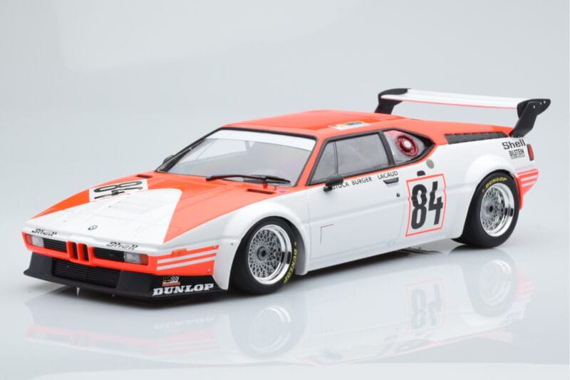 BMW M1 Equipe Dominique Lacaud #84 H. Stuck / Burger / D. Lacaud 24 Hours of Le Mans 1980 Minichamps 1:18 155802984 Druckguss