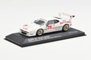 BMW M1 IMSA #25 Red Lobster Cowart / Miller LA Times Grand Prix Winner 1981 Minichamps 1:43 430812525 Druckguss — Bild 2 von 4