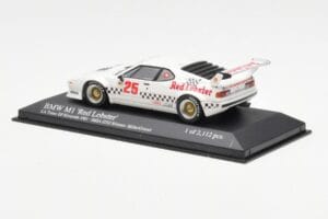BMW M1 IMSA #25 Red Lobster Cowart / Miller LA Times Grand Prix Winner 1981 Minichamps 1:43 430812525 Druckguss — Bild 3 von 4