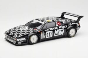 BMW M1 #111 Team MK Motorsport J-L. Witmeur / Krankenberg / Libert 24 Hours of Le Mans 1986 Minichamps 1:18 180862911 Druckgu