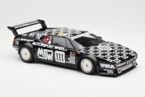 BMW M1 #111 Team MK Motorsport J-L. Witmeur / Krankenberg / Libert 24 Hours of Le Mans 1986 Minichamps 1:18 180862911 Druckgu — Bild 6 von 8