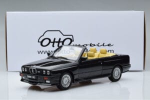 BMW M3 E30 Cabriolet Schwarz Otto 1:18 OT1012 Resin — Bild 6 von 6