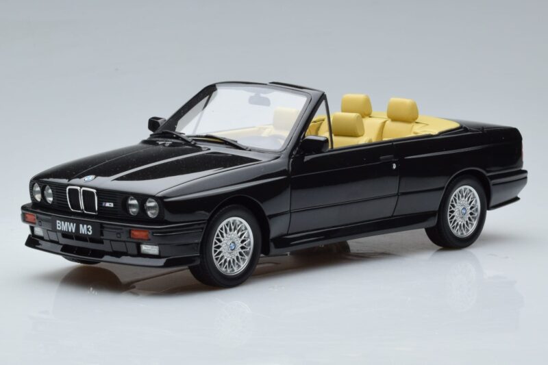 BMW M3 E30 Cabriolet Schwarz Otto 1:18 OT1012 Resin