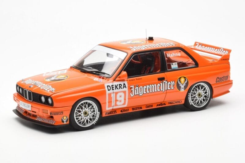 BMW M3 E30 #19 A. Hahne Jägermeister DTM 1992 AUTOart 1:18 89248 Druckguss