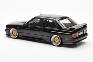 BMW M3 E30 Sport Evolution Schwarz Custom Wheels AUTOart 1:18 70562 Druckguss — Bild 7 von 8