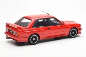 BMW M3 E30 Sport Evolution Cecotto Edition Rot AUTOart 1:18 70566 Druckguss — Bild 3 von 8