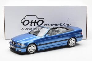 BMW M3 E36 Cabriolet Blau Otto 1:18 OT279 Resin — Bild 5 von 5