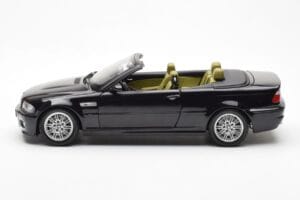 BMW M3 E46 Cabriolet Schwarz Kyosho 1:18 80430024431 Druckguss — Bild 4 von 8