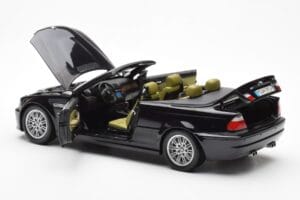 BMW M3 E46 Cabriolet Schwarz Kyosho 1:18 80430024431 Druckguss — Bild 5 von 8