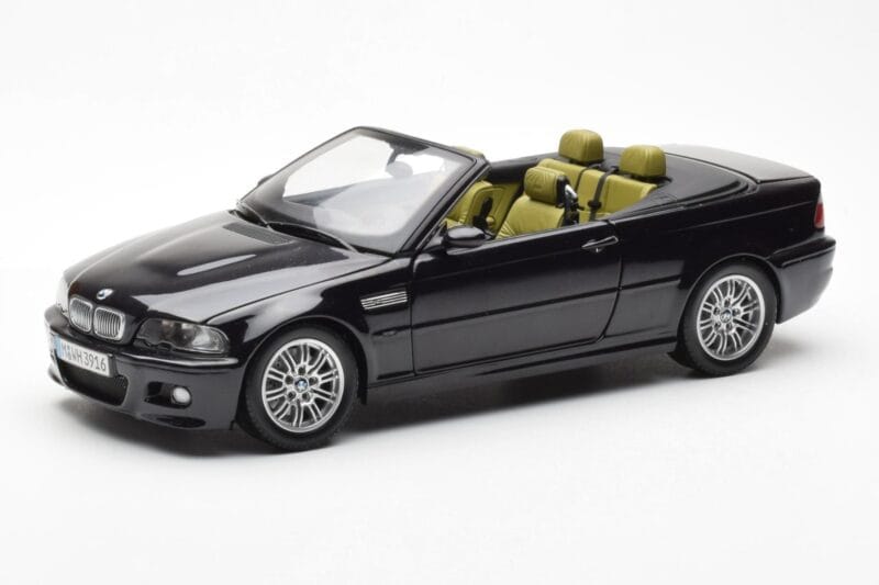 BMW M3 E46 Cabriolet Schwarz Kyosho 1:18 80430024431 Druckguss