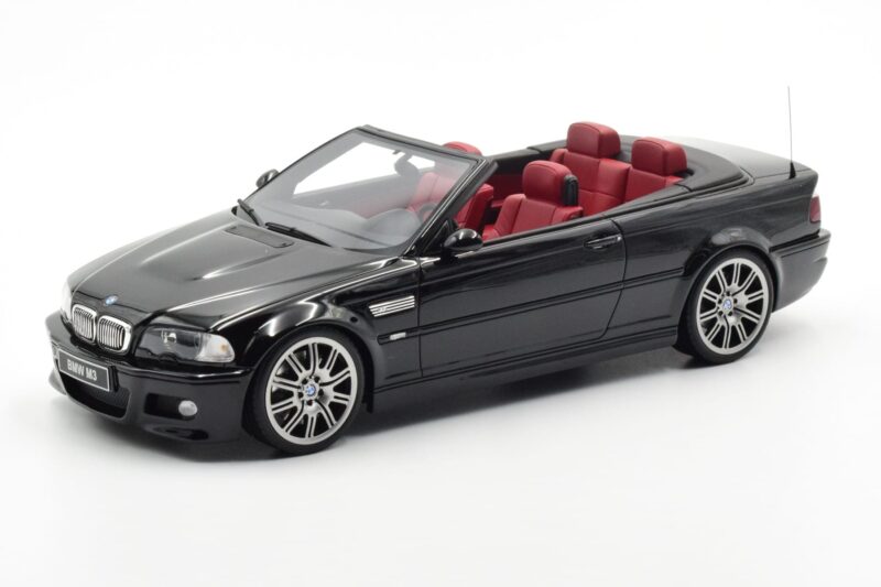 BMW M3 E46 Cabriolet Schwarz Otto 1:18 OT380 Resin