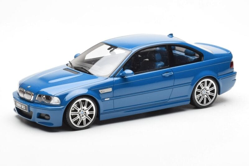 BMW M3 E46 Blau Otto 1:18 OT790 Resin