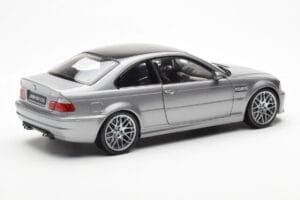 BMW M3 E46 CSL Grau Kyosho 1:18 80430302734 Druckguss — Bild 3 von 8