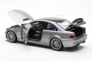 BMW M3 E46 CSL Grau Kyosho 1:18 80430302734 Druckguss — Bild 5 von 8
