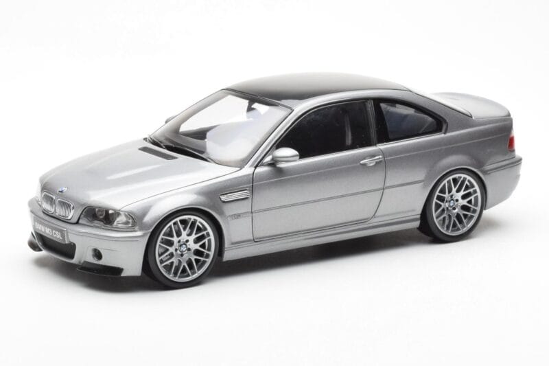 BMW M3 E46 CSL Grau Kyosho 1:18 80430302734 Druckguss