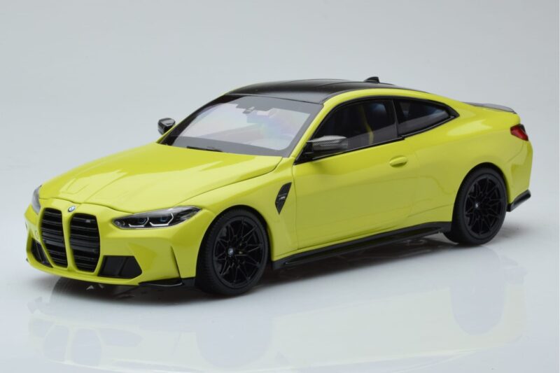 BMW M4 G82 Gelb Händler Edition Minichamps 1:18 80435A51949 Druckguss