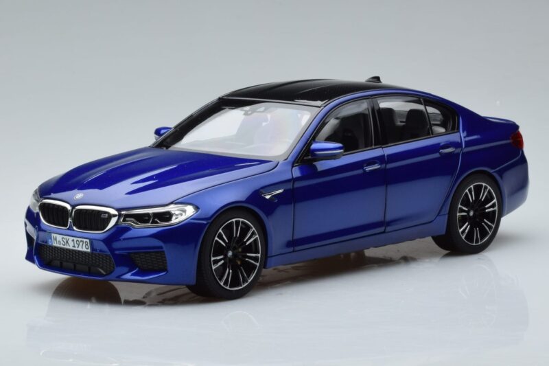 BMW M5 F90 Marina Bay Blau Norev 1:18 80432454783 Druckguss