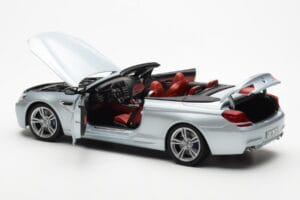BMW M6 F12 Cabriolet Silverstone Silber II Paragon 1:18 80432253656 Druckguss — Bild 5 von 8