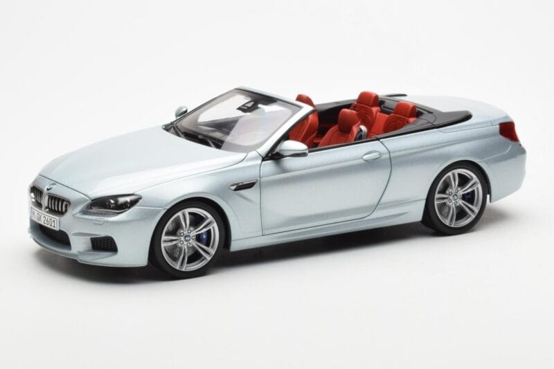 BMW M6 F12 Cabriolet Silverstone Silber II Paragon 1:18 80432253656 Druckguss