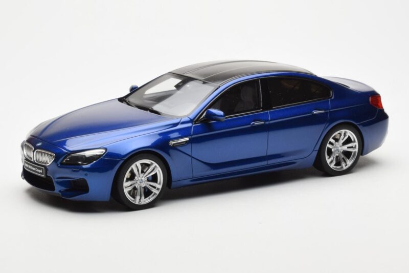 BMW M6 F06 Gran Coupe Blau GT Spirit 1:18 GT184 Resin