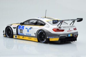BMW M6 GT3 Rowe Racing #98 A. Graf / R. Westbrook / N. Catsburg / N. Paltalla 24 Hours of Nurburgring 2016 Minichamps 1:18 15 — Bild 5 von 6