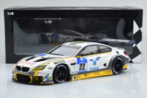BMW M6 GT3 Rowe Racing #98 A. Graf / R. Westbrook / N. Catsburg / N. Paltalla 24 Hours of Nurburgring 2016 Minichamps 1:18 15 — Bild 6 von 6
