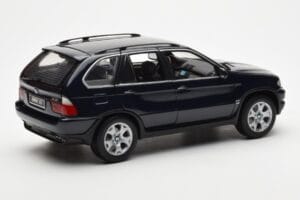 BMW X5 4.4i E53 Dunkel Blau Kyosho 1:18 08521DB Druckguss — Bild 3 von 8