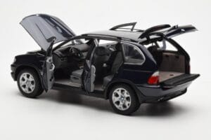 BMW X5 4.4i E53 Dunkel Blau Kyosho 1:18 08521DB Druckguss — Bild 5 von 8