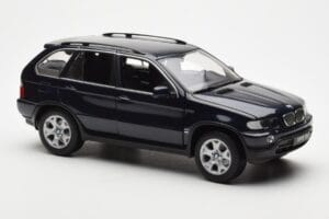 BMW X5 4.4i E53 Dunkel Blau Kyosho 1:18 08521DB Druckguss — Bild 6 von 8