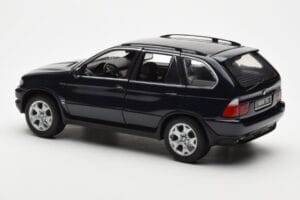 BMW X5 4.4i E53 Dunkel Blau Kyosho 1:18 08521DB Druckguss — Bild 7 von 8