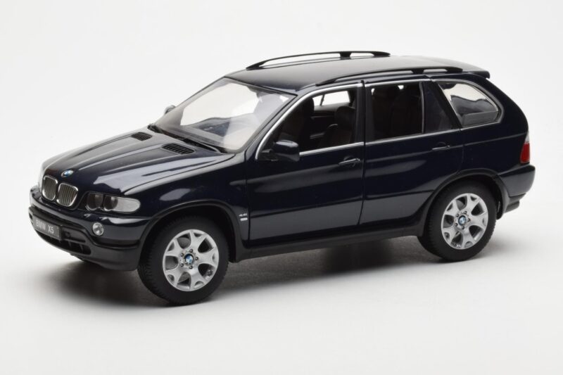BMW X5 4.4i E53 Dunkel Blau Kyosho 1:18 08521DB Druckguss