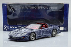 Chevrolet Callaway C12 Corvette MUKO Artcar AUTOart 1:18 71014 Druckguss — Bild 9 von 9