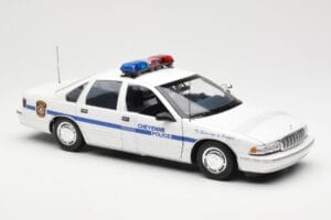 Chevrolet Caprice Cheyenne Polizei UT Models 1:18 21025 Druckguss — Bild 4 von 6