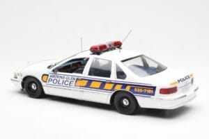 Chevrolet Caprice Watkins Glen Polizei UT Models 1:18 21028 Druckguss — Bild 5 von 6