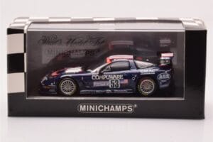 Chevrolet Corvette C5R #53 R. Fellows / J. O'Connell / F. Freon 24 Hours of Le Mans 2003 Minichamps 1:43 400031453 Druckguss — Bild 4 von 4