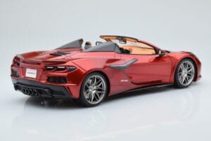 Chevrolet Corvette C8 Z06 Cabriolet Rot Mist GT Spirit 1:18 GT402 Resin — Bild 2 von 5