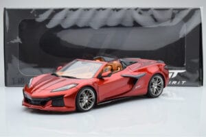 Chevrolet Corvette C8 Z06 Cabriolet Rot Mist GT Spirit 1:18 GT402 Resin — Bild 5 von 5