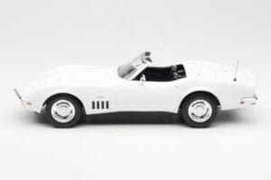 Chevrolet Corvette C3 Cabriolet Can-Am Weiß Norev 1:18 189038 Druckguss — Bild 3 von 6