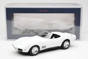 Chevrolet Corvette C3 Cabriolet Can-Am Weiß Norev 1:18 189038 Druckguss — Bild 6 von 6