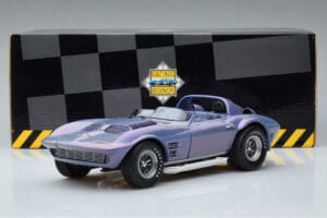 Chevrolet Corvette Grand Sport Roadster Laguna Seca Himmelblau Exoto 1:18 EXPRM00080 Druckguss — Bild 9 von 9