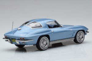 Chevrolet Corvette C2 Sting Ray Blau Norev 1:18 189050 Druckguss — Bild 2 von 6