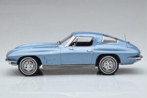 Chevrolet Corvette C2 Sting Ray Blau Norev 1:18 189050 Druckguss — Bild 3 von 6