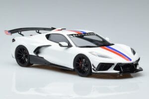 Chevrolet Hennessey Corvette C8 Arctic Weiß GT Spirit 1:18 GT317 Resin — Bild 4 von 6