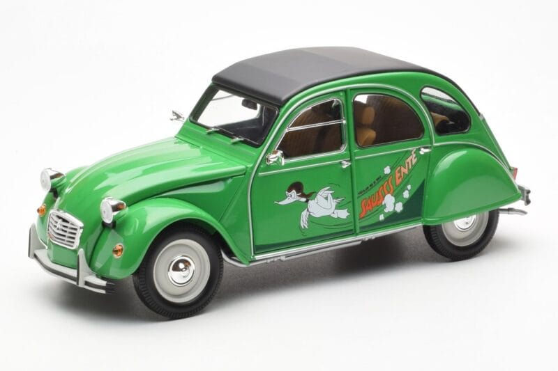 Citroen 2CV Saussente Grün Minichamps 1:18 153111503 Druckguss