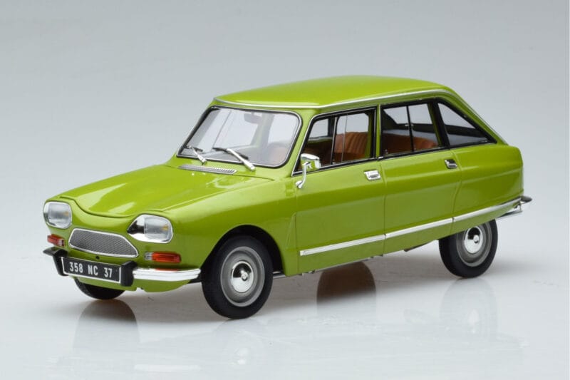 Citroen Ami 8 Club Iris Grün Norev 1:18 181677 Druckguss