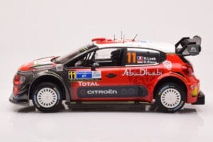 Citroen C3 WRC #11 S. Loeb / D. Elena Rally Mexico 2018 Norev 1:18 181638 Druckguss — Bild 3 von 6