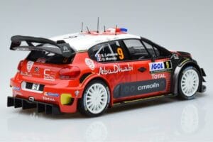 Citroen C3 WRC #9 S. Lefebvre / G. Moreau Tour de Corse 2017 Norev 1:18 181633 Druckguss — Bild 2 von 6