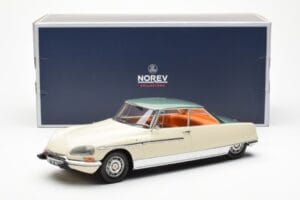 Citroen DS 21 Le Leman Cabriolet Elfenbein und Grün Norev 1:18 181751 Druckguss — Bild 6 von 6